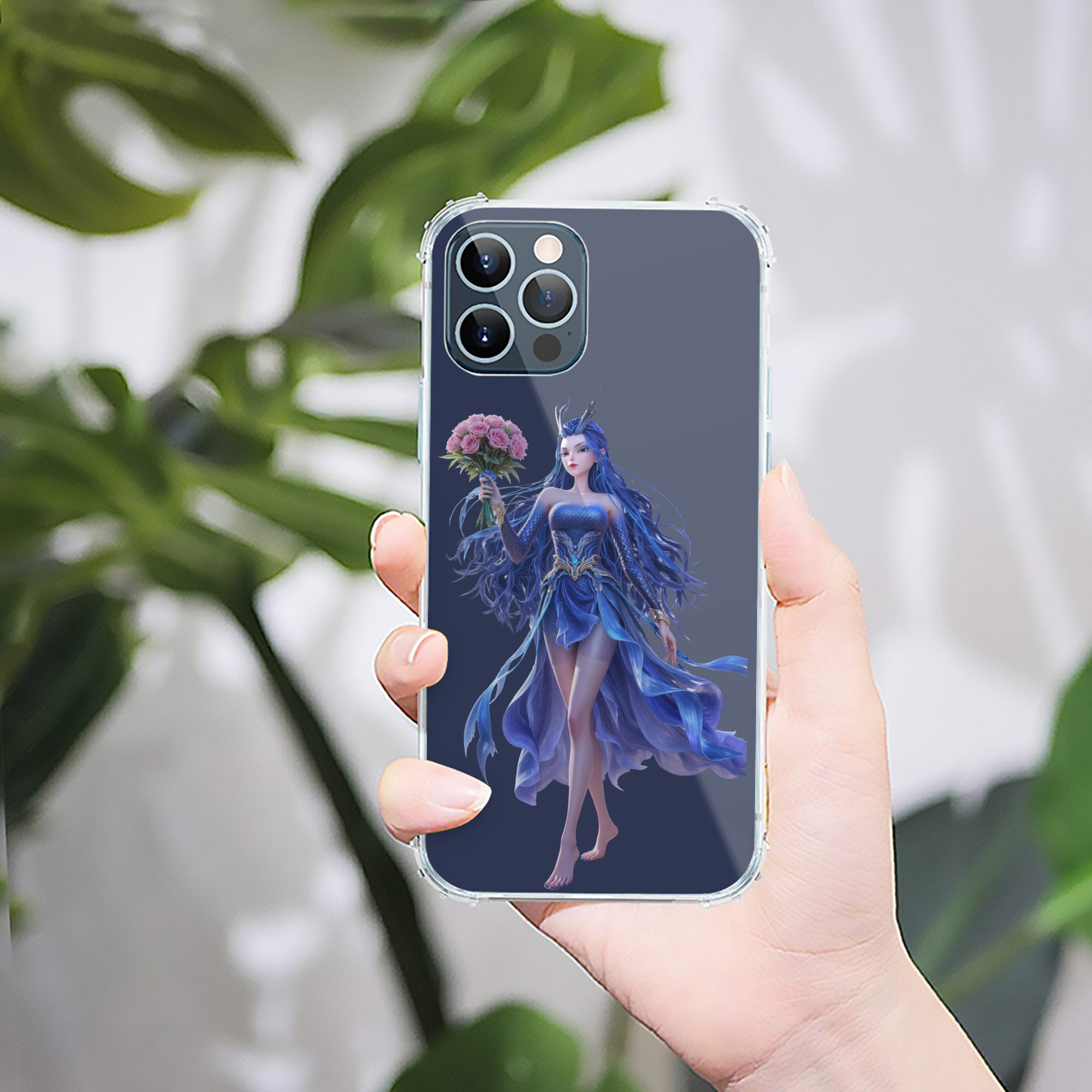 （画像用） Ne Zha 2 ナタ 魔童の大暴れ 【iPhone 12シリーズ対応】透明スマホケース（クリアソフトケース）